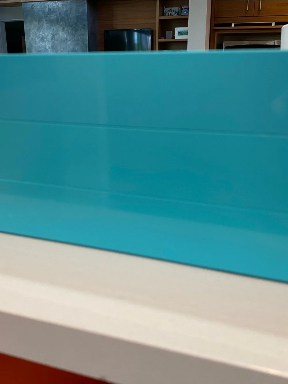 Turquoise Stackable Desk Tray - 3-Tier Letter Organizer